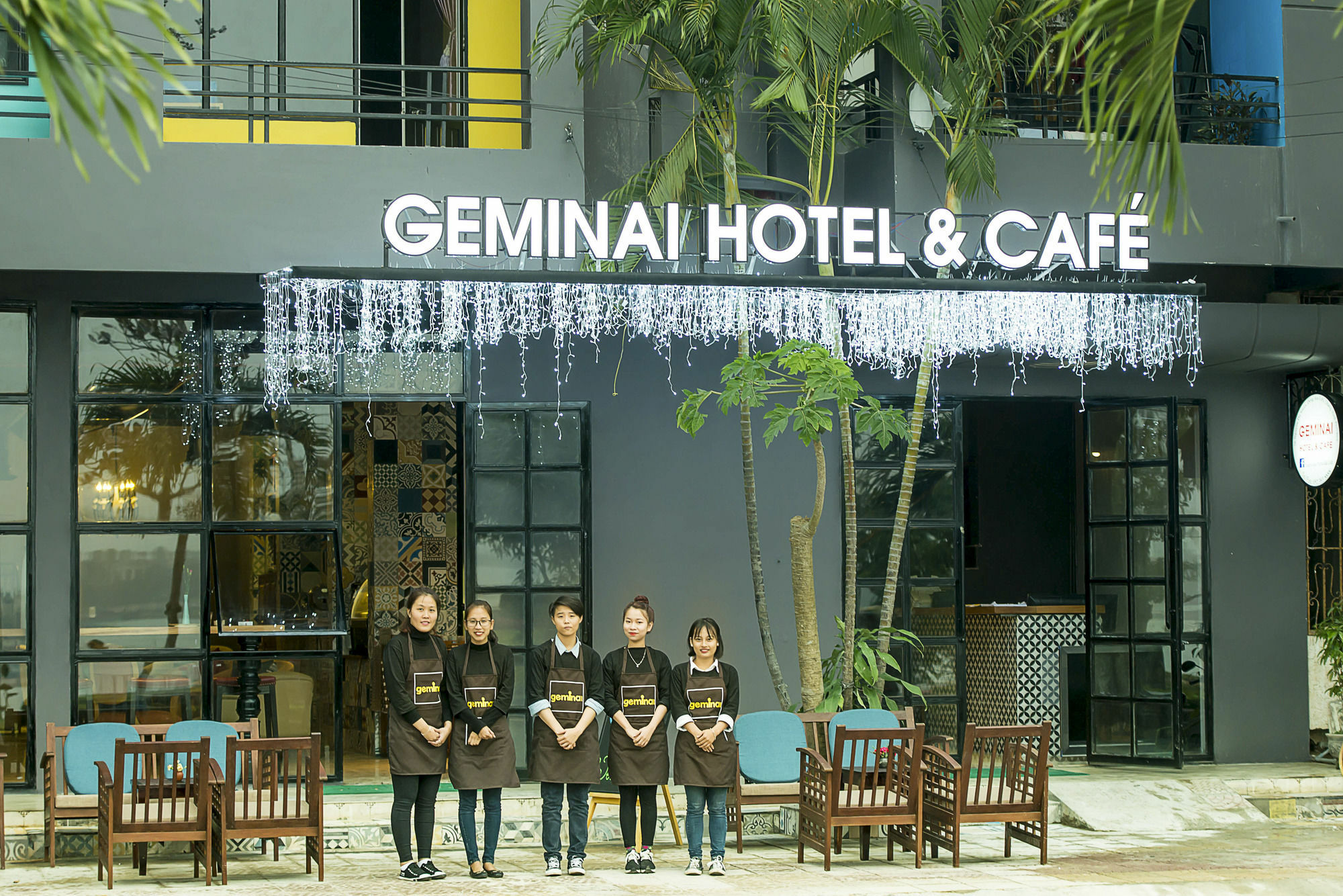 Geminai Hotel & Cafe Dong Hoi Exterior photo